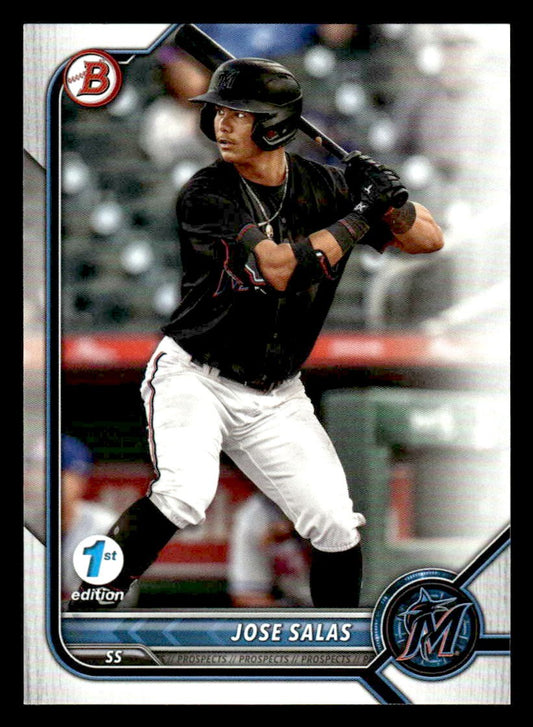 2022 Bowman Draft 1st Edition #BD-175 Jose Salas