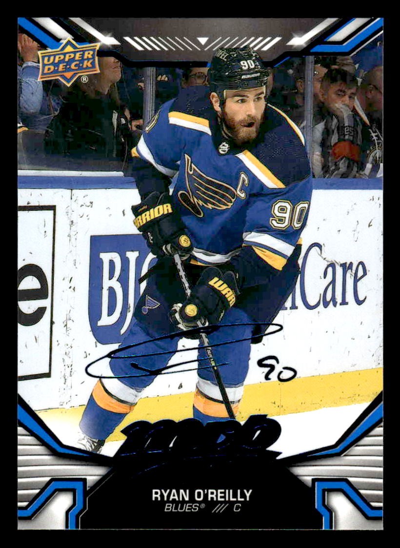2022-23 Upper Deck MVP #21 Ryan O'Reilly Blue Script
