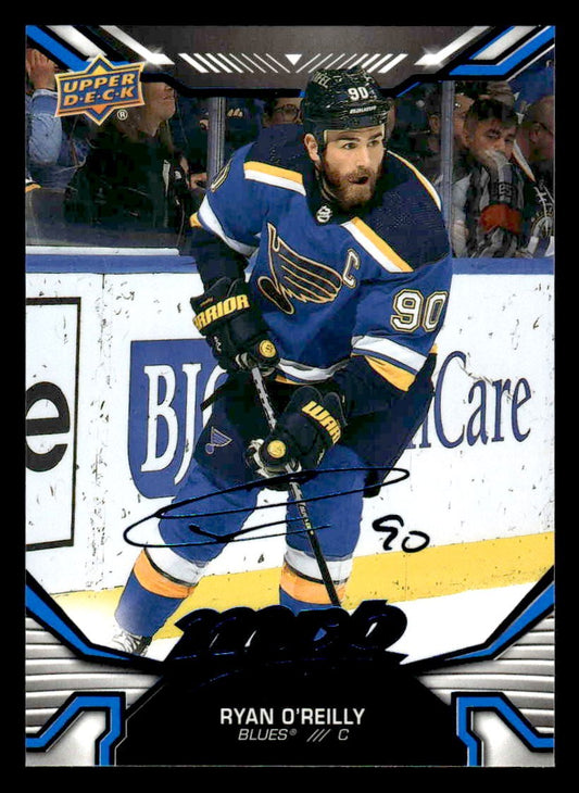 2022-23 Upper Deck MVP #21 Ryan O'Reilly Blue Script