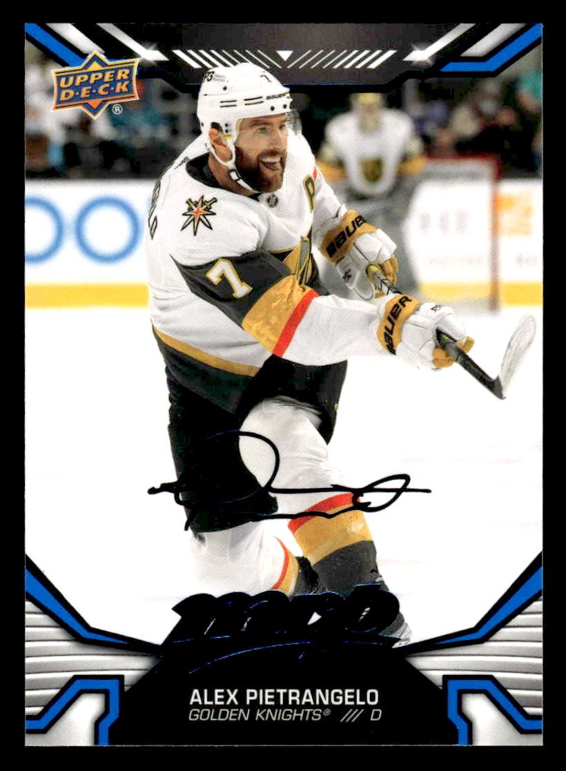 2022-23 Upper Deck MVP #45 Alex Pietrangelo Blue Script