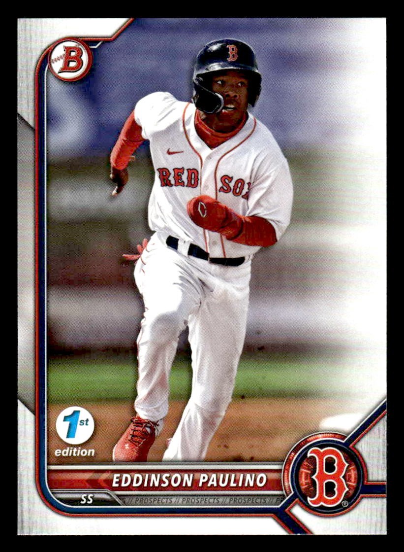 2022 Bowman Draft 1st Edition #BD-62 Eddinson Paulino