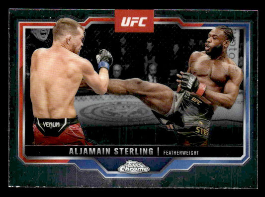 2025 Topps Chrome UFC #64 Aljamain Sterling