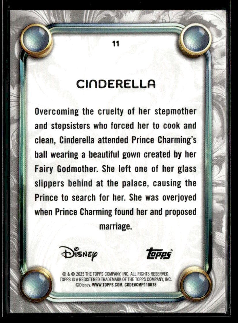 2025 Topps Disney Wonder #11 Cinderella