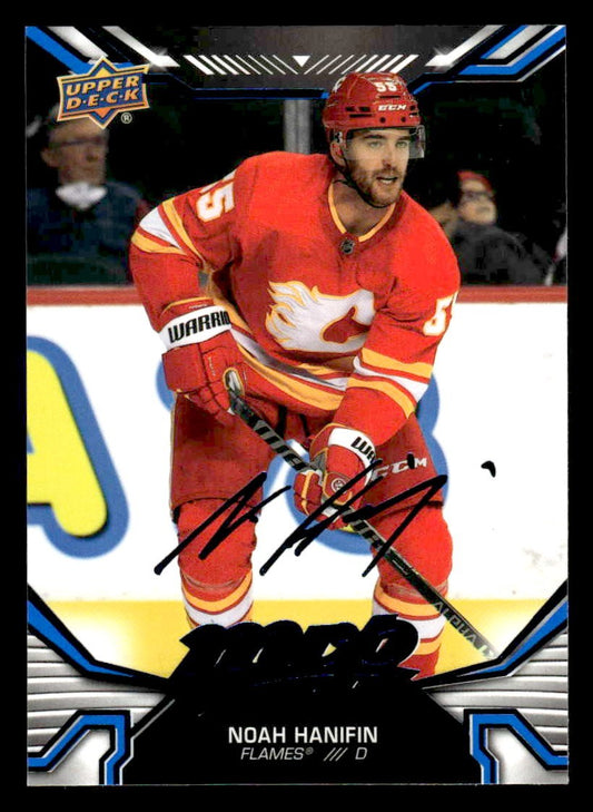 2022-23 Upper Deck MVP #77 Noah Hanifin Blue Script