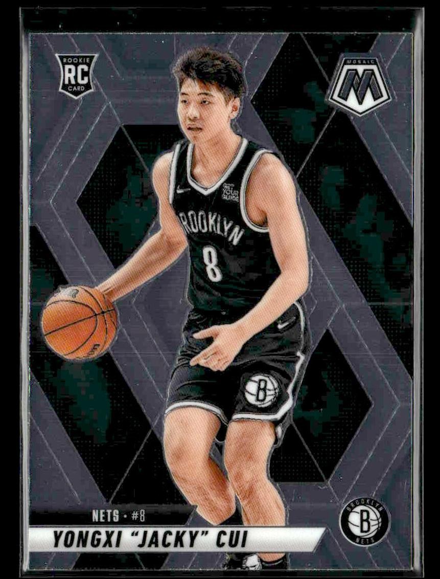 2024-25 Panini Mosaic #212 Yongxi "Jacky" Cui