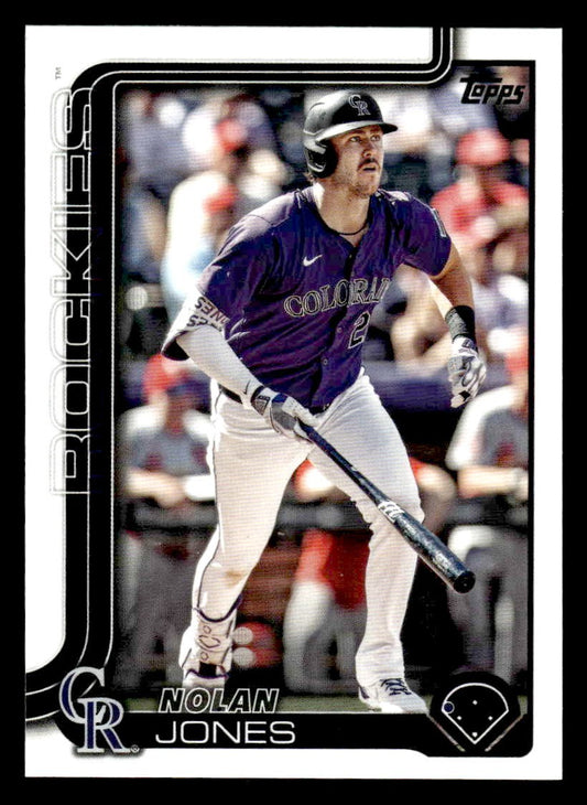 2025 Topps #403 Nolan Jones