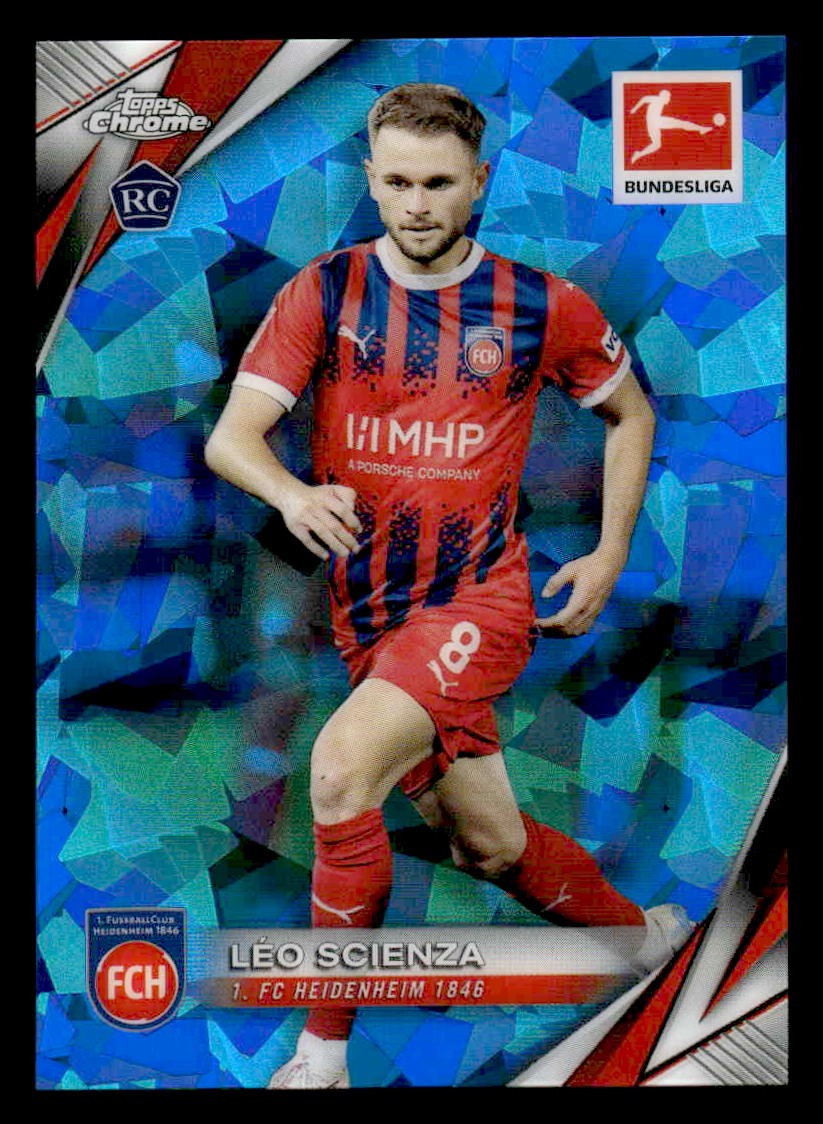 2025 Topps Sapphire Edition Bundesliga #44 Leo Scienza