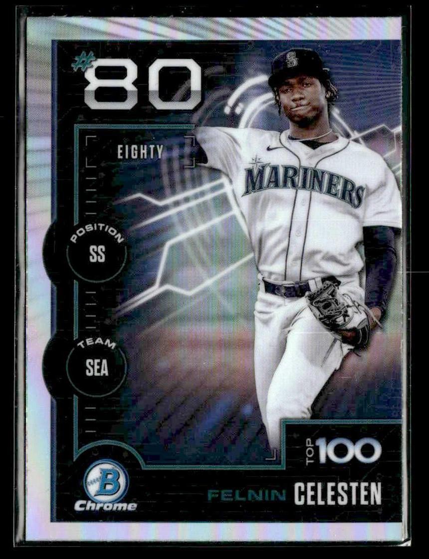 2025 Bowman #BTP-80 Felnin Celesten Bowman Scouts Top 100