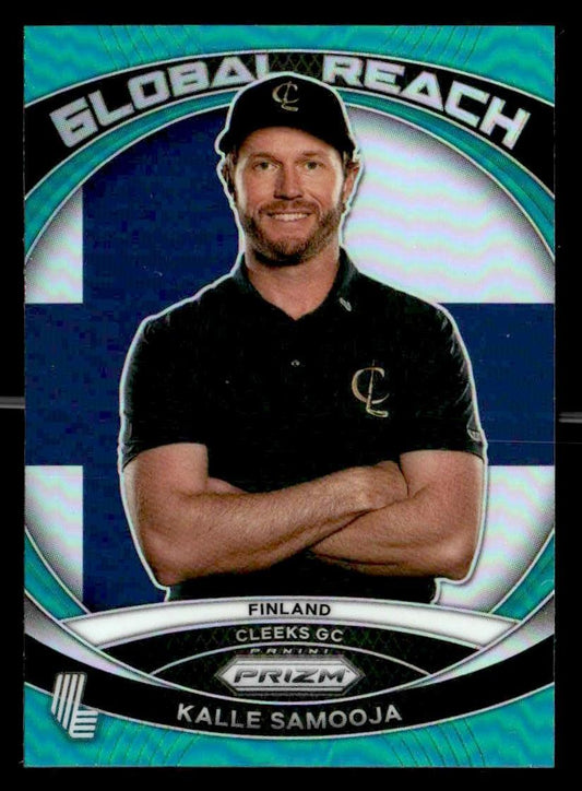 2024 Panini Prizm LIV Global Reach - Teal #6 Kalle Samooja /199
