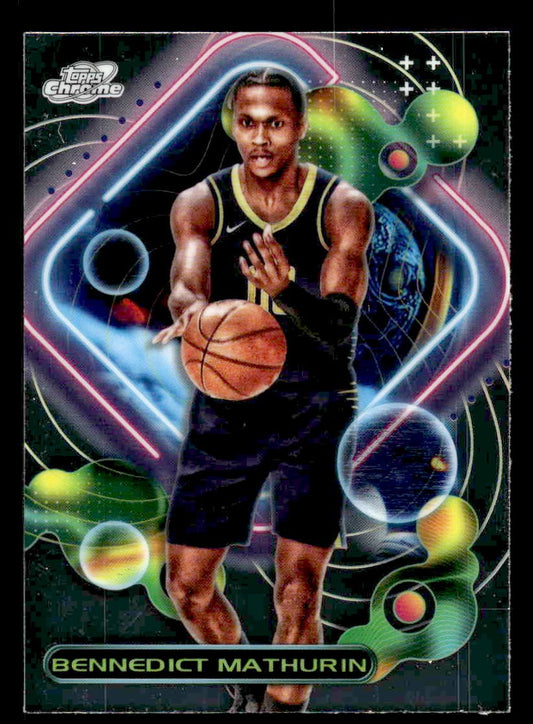 2023-24 Topps Chrome Cosmic #132 Bennedict Mathurin