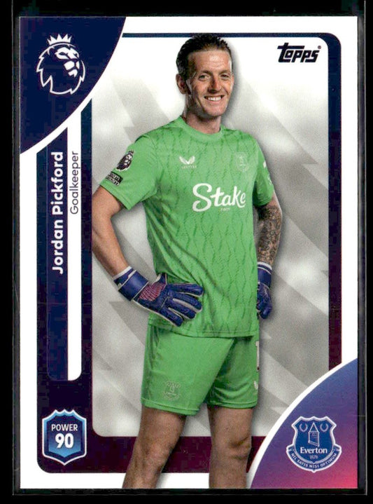 2025-26 Topps Premier League #128 Jordan Pickford