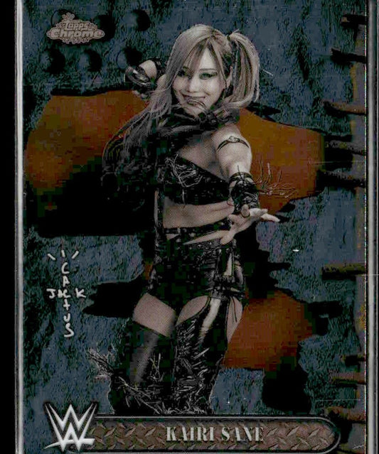 2025 Topps Chrome WWE x Cactus Jack #19 Kairi Sane