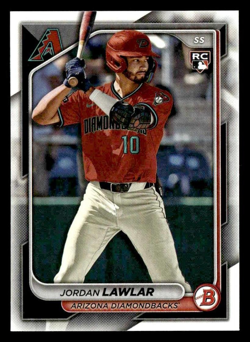 2024 Bowman #96 Jordan Lawlar