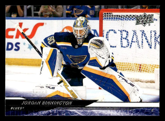 2024-25 Upper Deck #163 Jordan Binnington