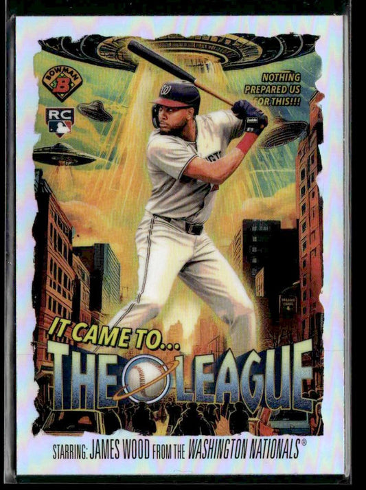 2025 Bowman Chrome #IT-15 James Wood It Came To The League