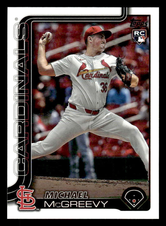 2025 Topps #193 Michael McGreevy