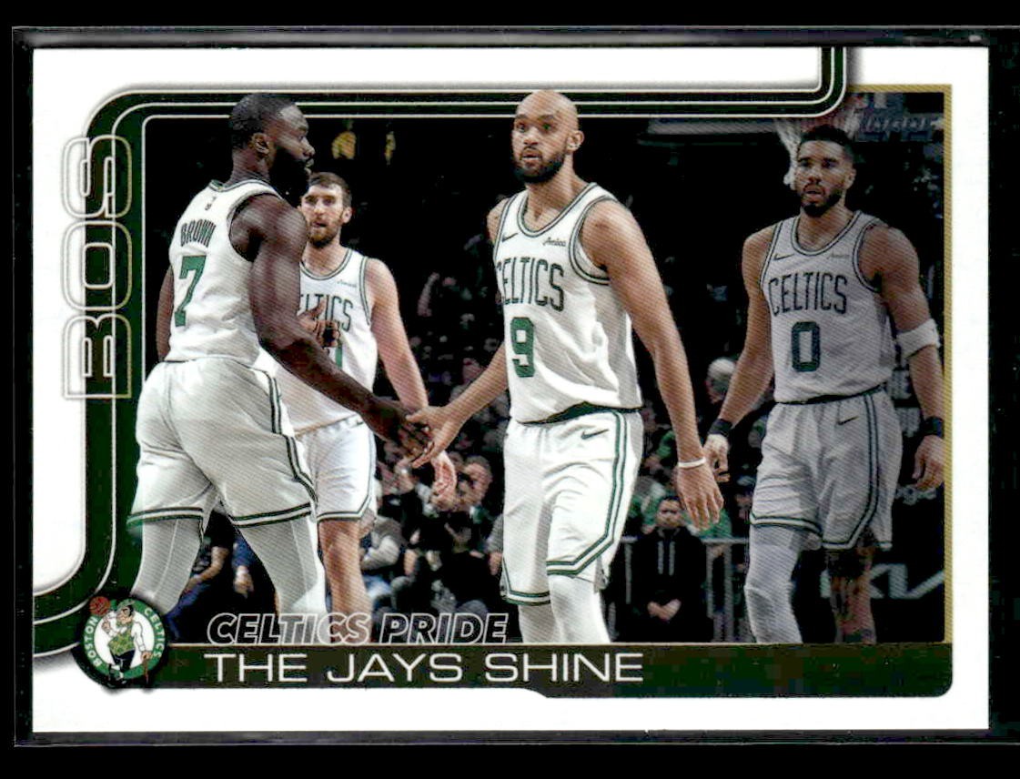 2025-26 Topps #272 Celtics Pride: The Jays Shine