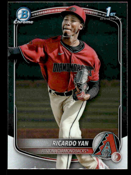 2025 Bowman #BCP-31 Ricardo Yan Chrome Prospects