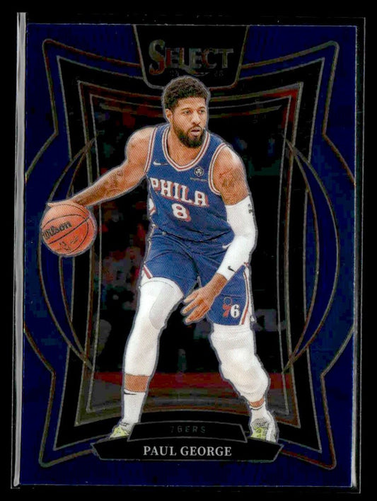 2024-25 Panini Select #37 Paul George Blue (Retail)