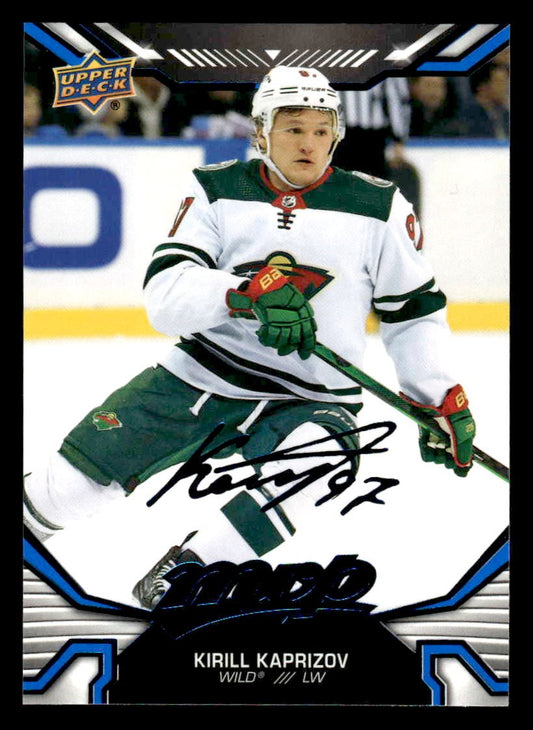 2022-23 Upper Deck MVP #57 Kirill Kaprizov Blue Script