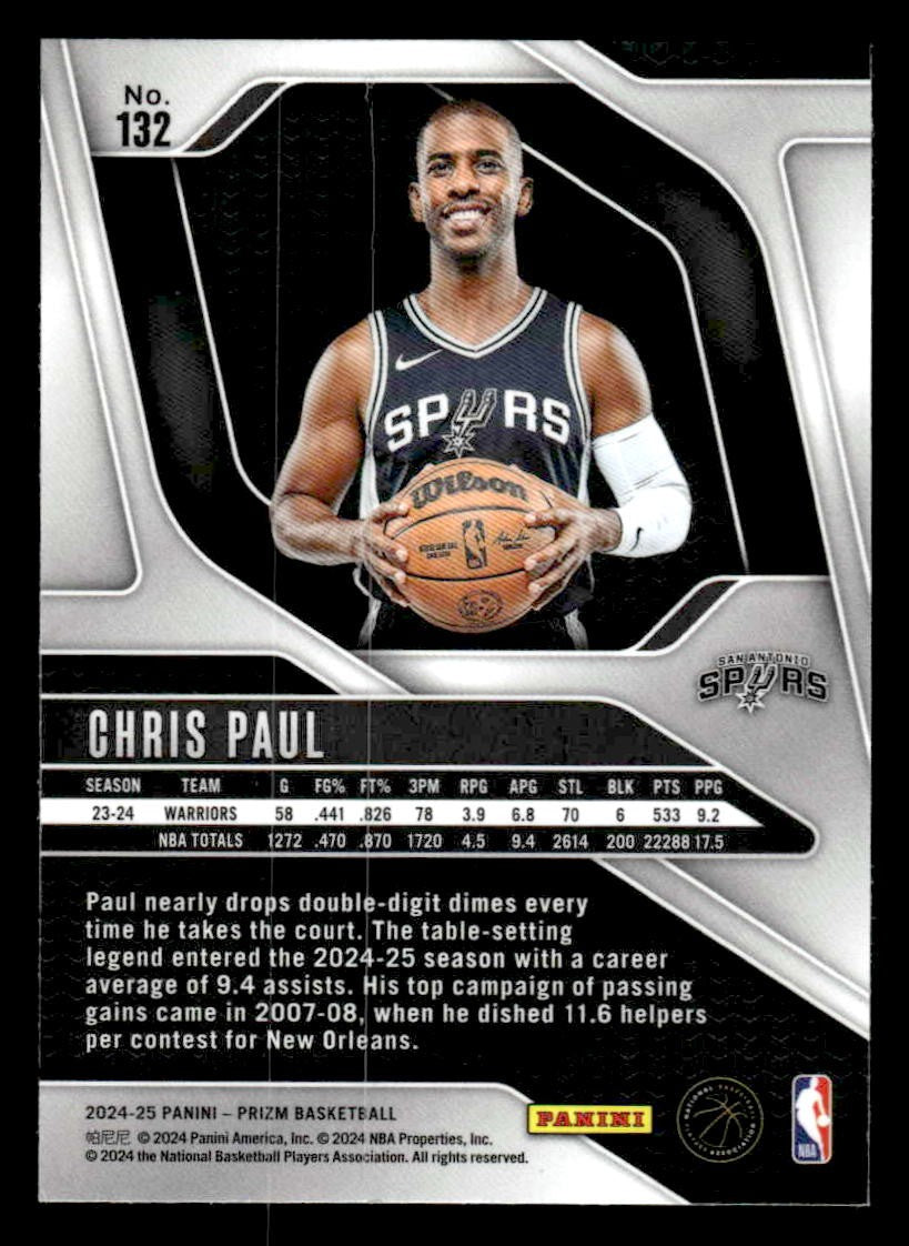 2024-25 Panini Prizm #132 Chris Paul