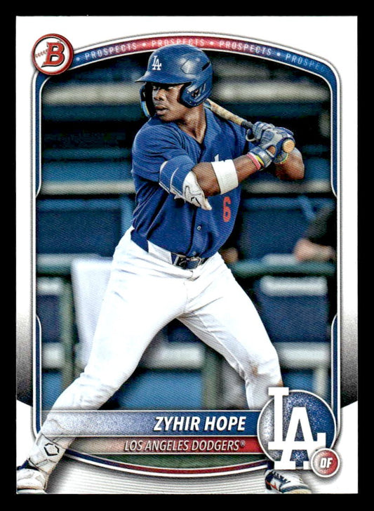 2025 Bowman #BP-2 Zyhir Hope