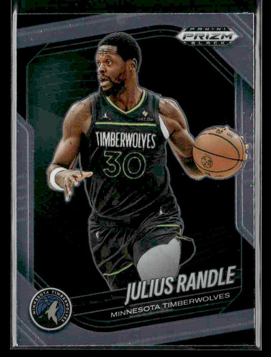 2024-25 Panini Prizm Black #24 Julius Randle