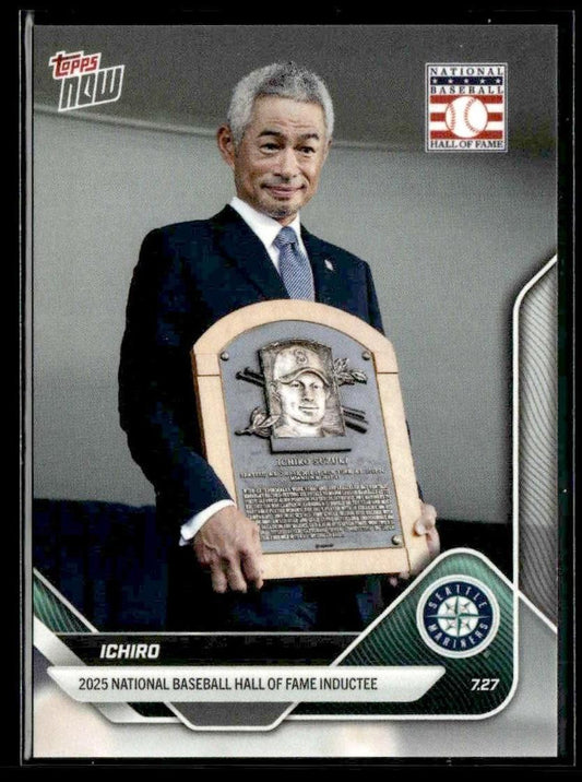 2025 Topps Now #474 Icihiro 2025 Hall of Fame Inductee