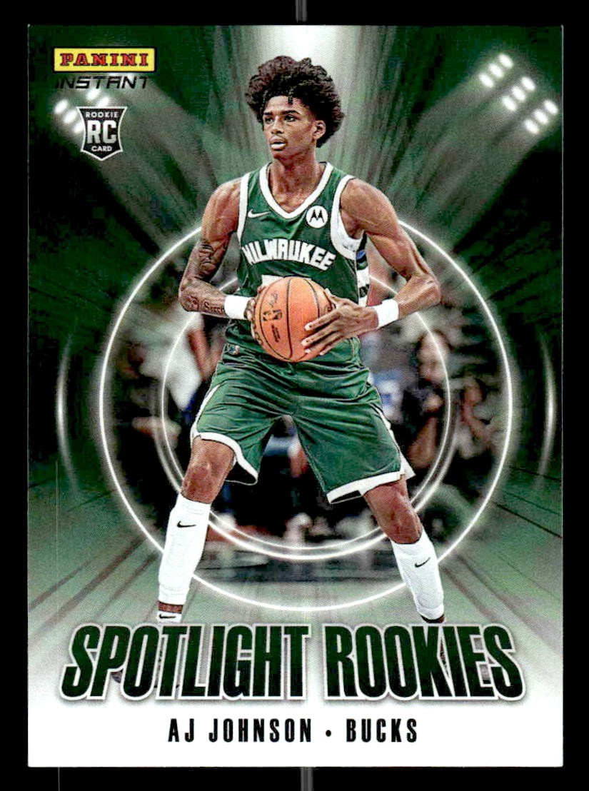 2024-25 Panini Instant NBA Spotlight Rookies #SR.22 AJ Johnson