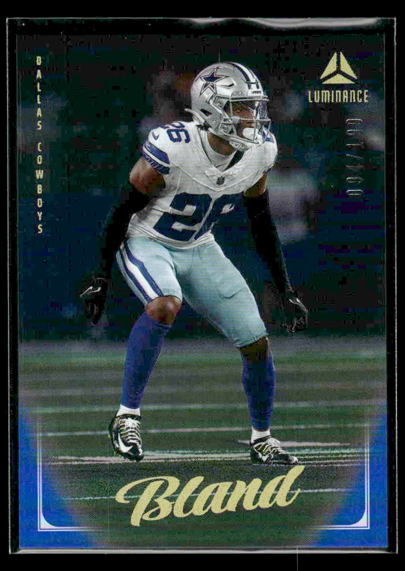 2025 Panini Luminance #13 DaRon Bland Blue #/199