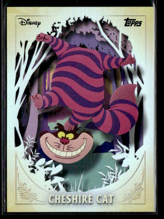 2025 Topps Disney Wonder #FF-6 Cheshire Cat Furry Friends