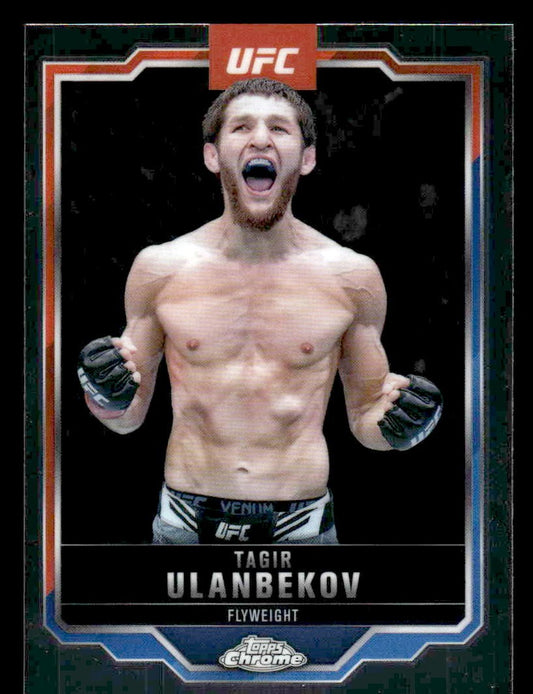 2025 Topps Chrome UFC #109 Tagir Ulanbekov