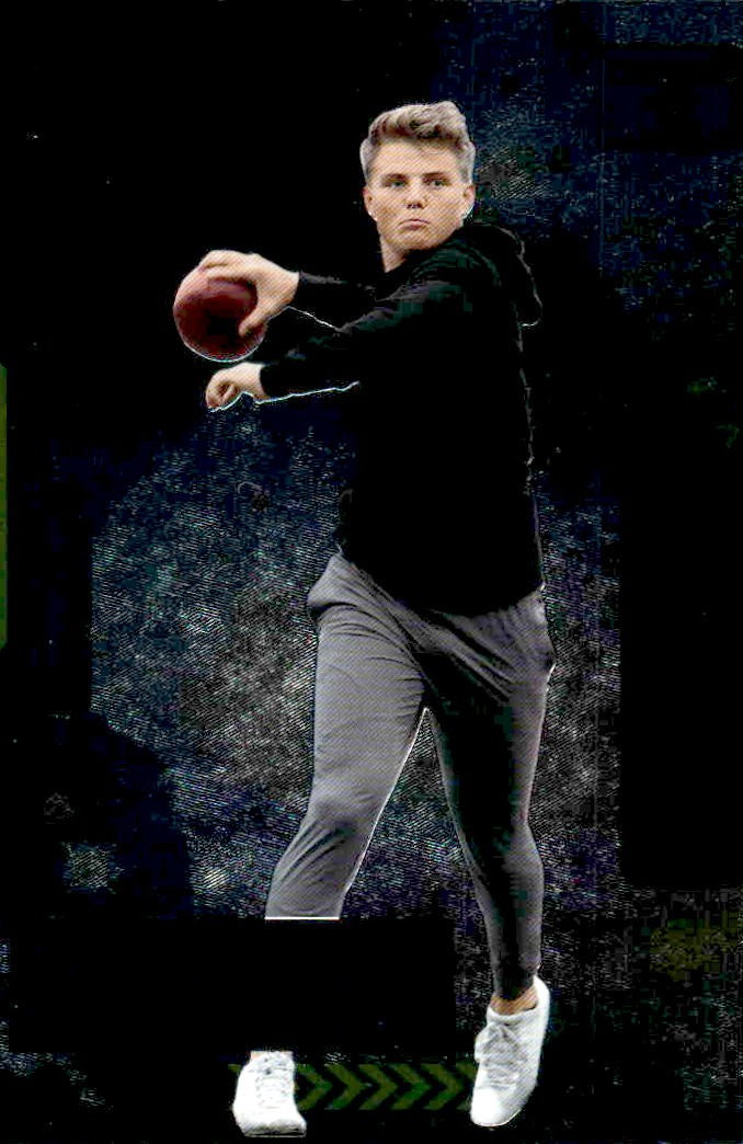 2021 SkyBox Metal Universe Champions #5 Zach Wilson