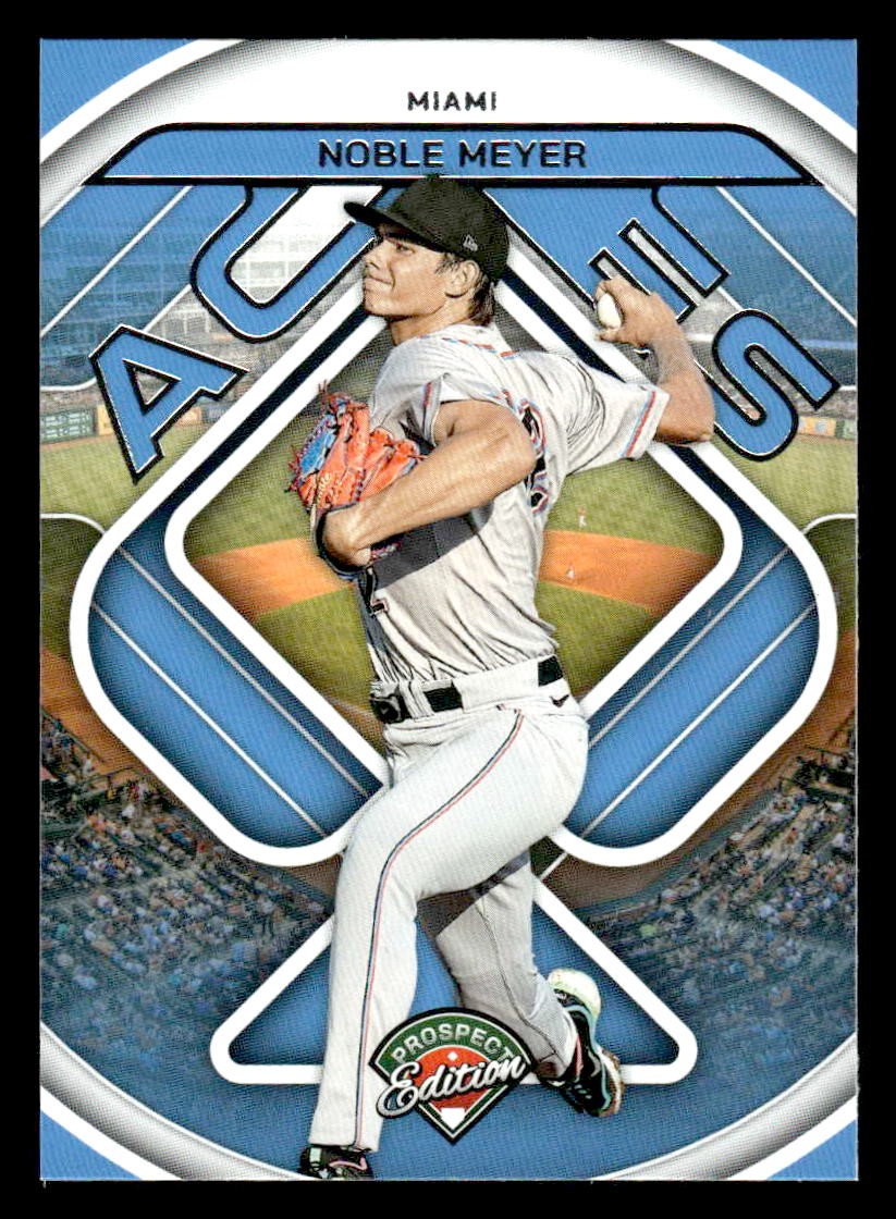 2024 Panini Prospect Edition #17 Noble Meyer Aces