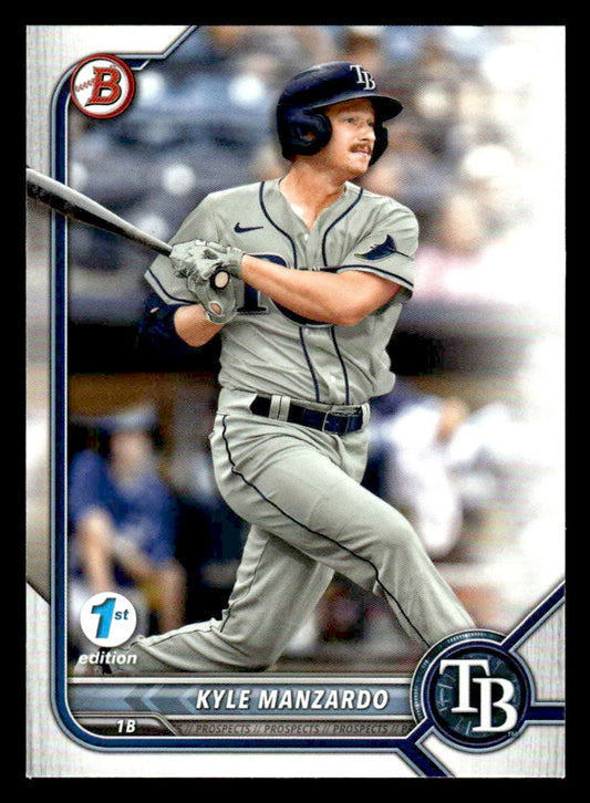2022 Bowman Draft 1st Edition #BD-105 Kyle Manzardo