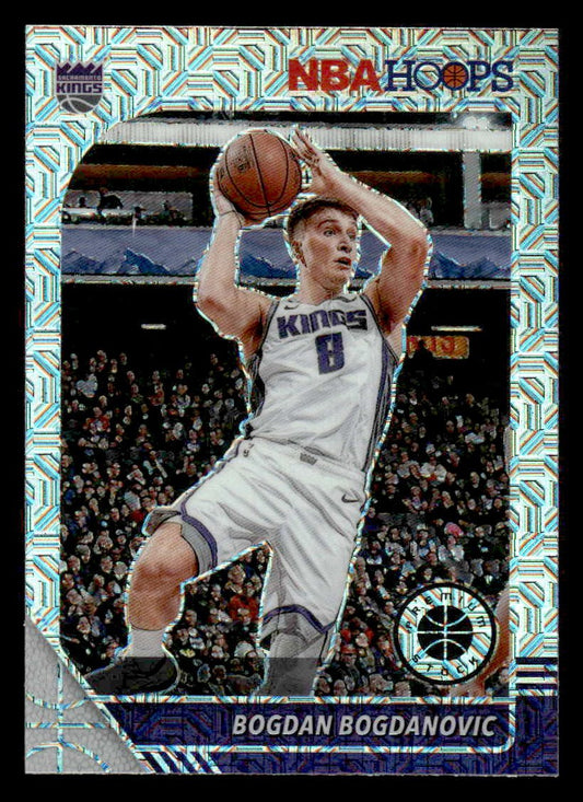 2019-20 Hoops Premium Stock #168 Bogdan Bogdanovic Prizms Silver Mojo