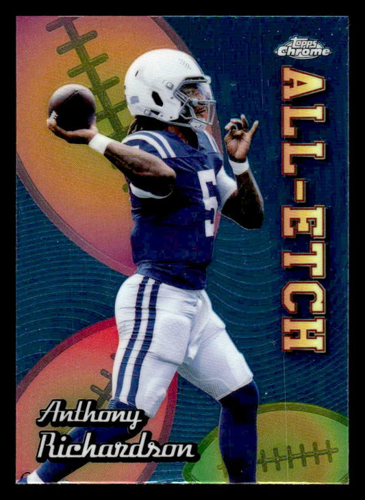 2024 Topps Chrome #CAE-AR Anthony Richardson Chrome All-Etch