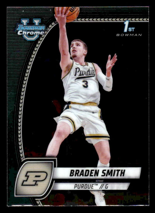 2024-25 Bowman University Chrome #12 Braden Smith