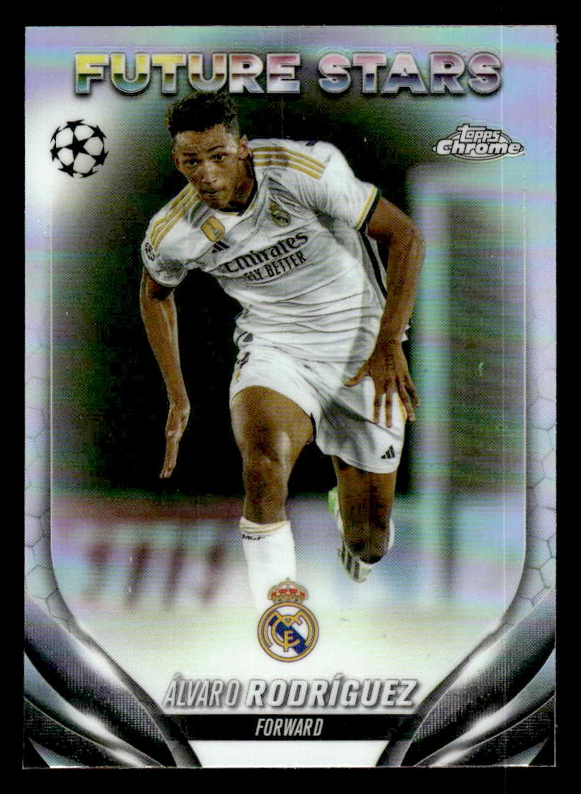2023-24 Topps Chrome UEFA Club Competitions #134 Álvaro Rodríguez Refractor