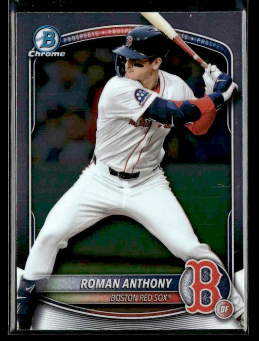 2025 Bowman Chrome #BCP-167 Roman Anthony