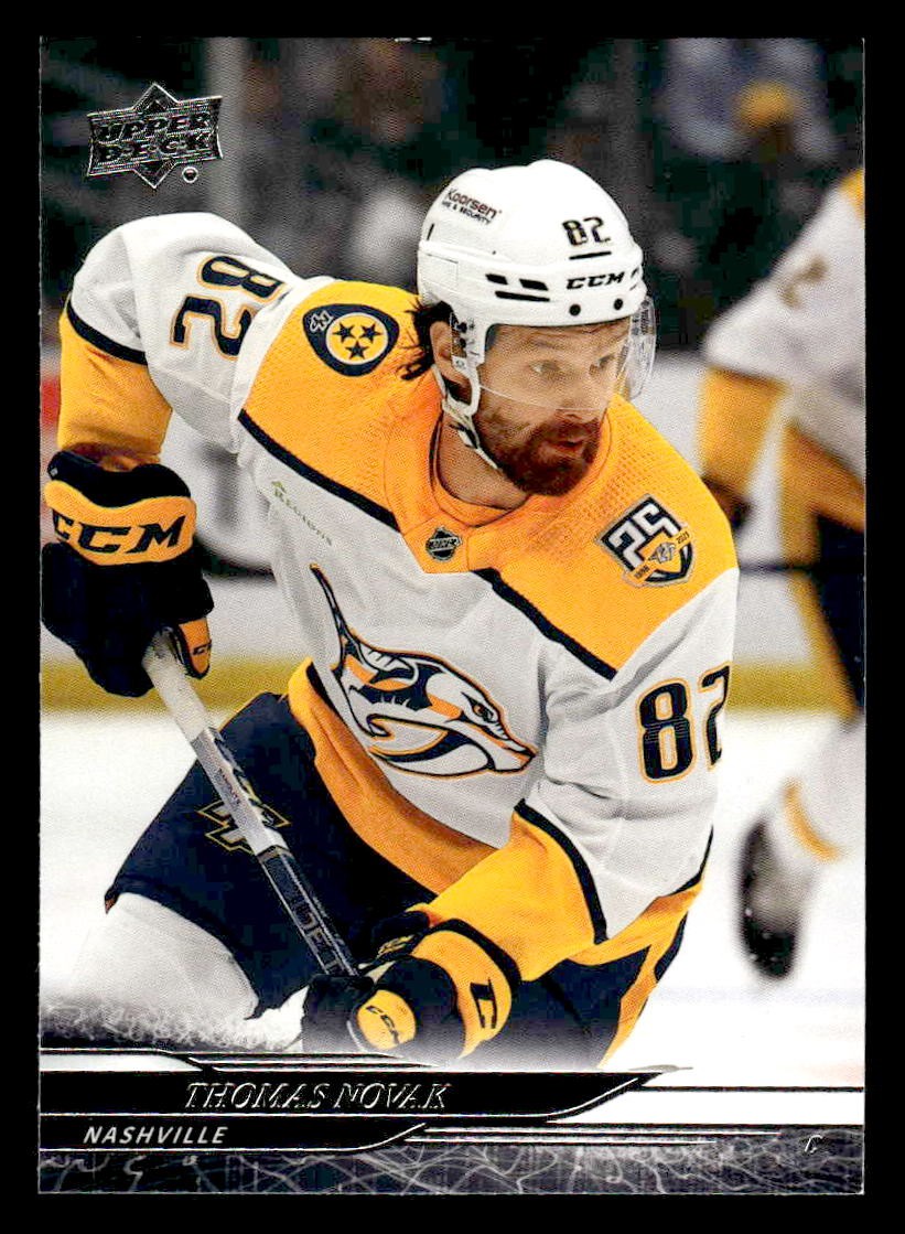 2024-25 Upper Deck #105 Thomas Novak