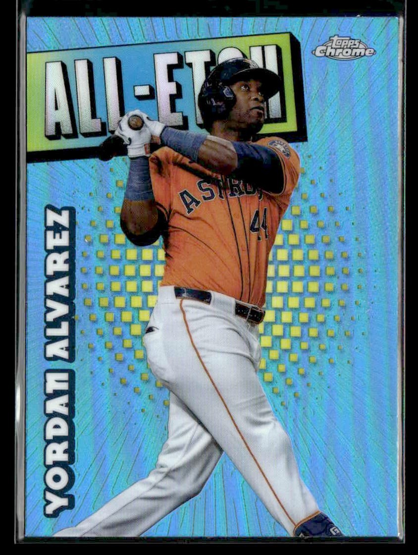2025 Topps Chrome #CAE-14 Yordan Alvarez Chrome All-Etch