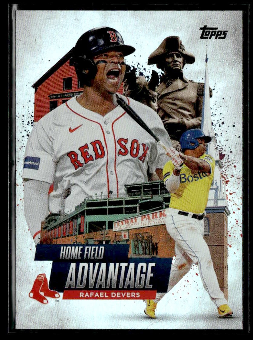 2025 Topps #HA-18 Rafael Devers Home Field Advantage