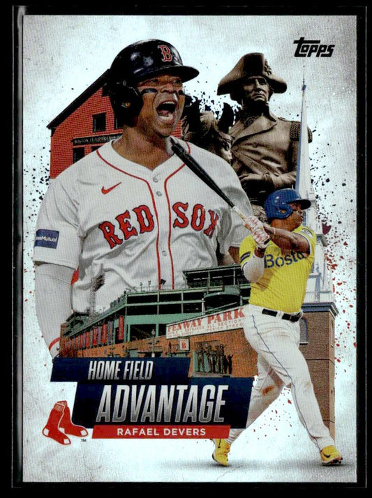2025 Topps #HA-18 Rafael Devers Home Field Advantage