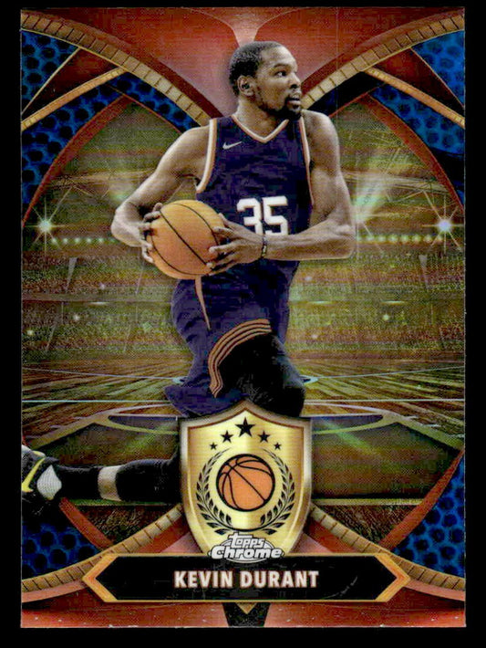 2025 Topps Chrome #BOD-9 Kevin Durant Ball of Duty