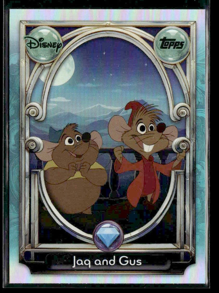 2025 Topps Disney Wonder #111 Jaq and Gus Tier 2