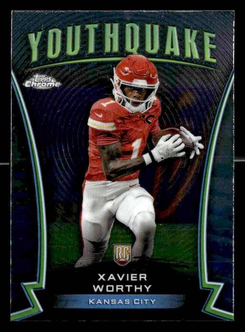 2024 Topps Chrome #Y-18 Xavier Worthy Youthquake