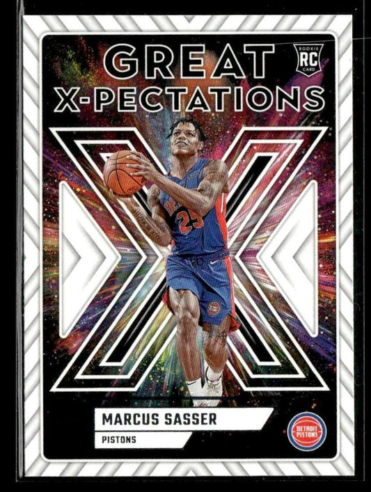 2023-24 Donruss #25 Marcus Sasser Great X-Pectations