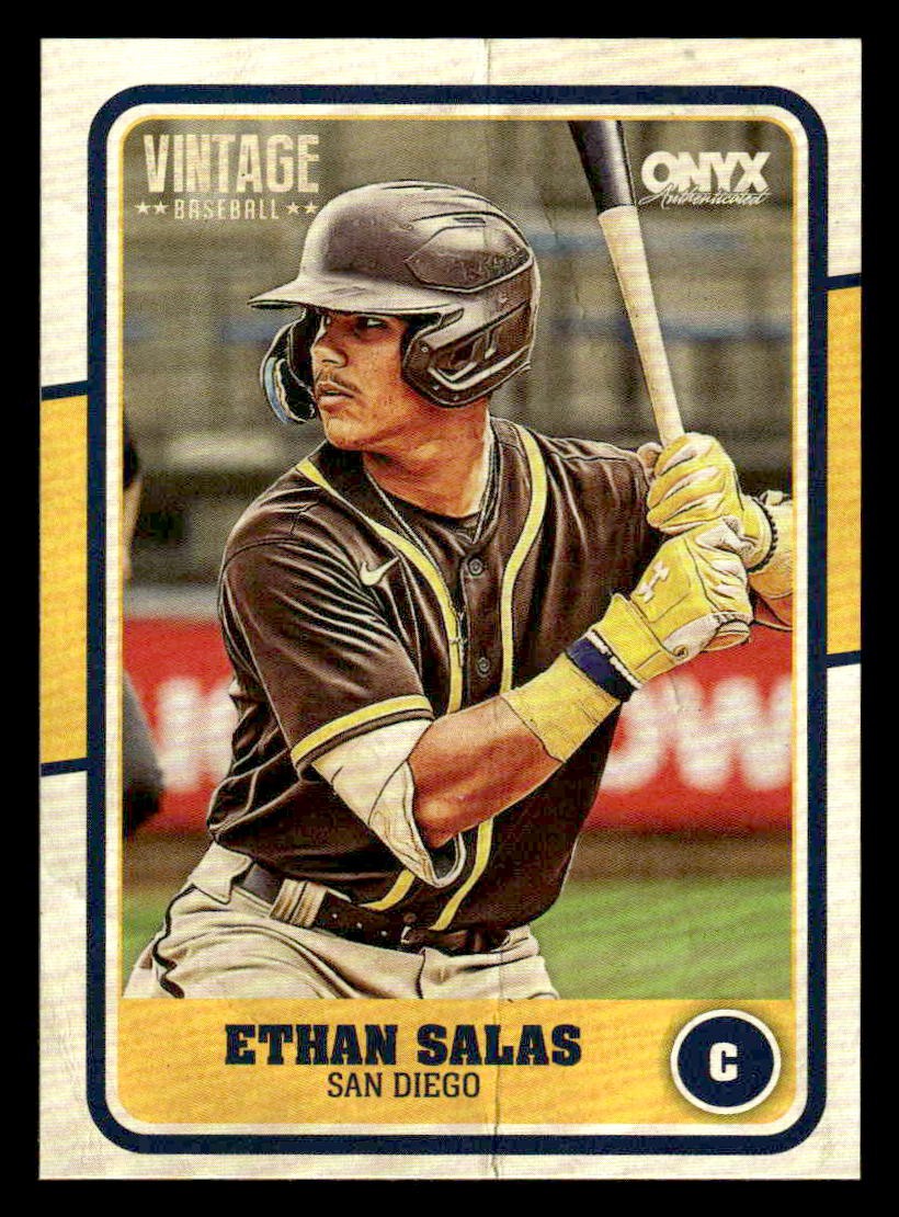 2025 Onyx Vintage #OVETSA Ethan Salas