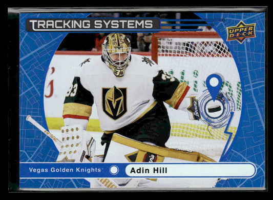 2025-26 Upper Deck #TS-22 Adin Hill Tracking Systems